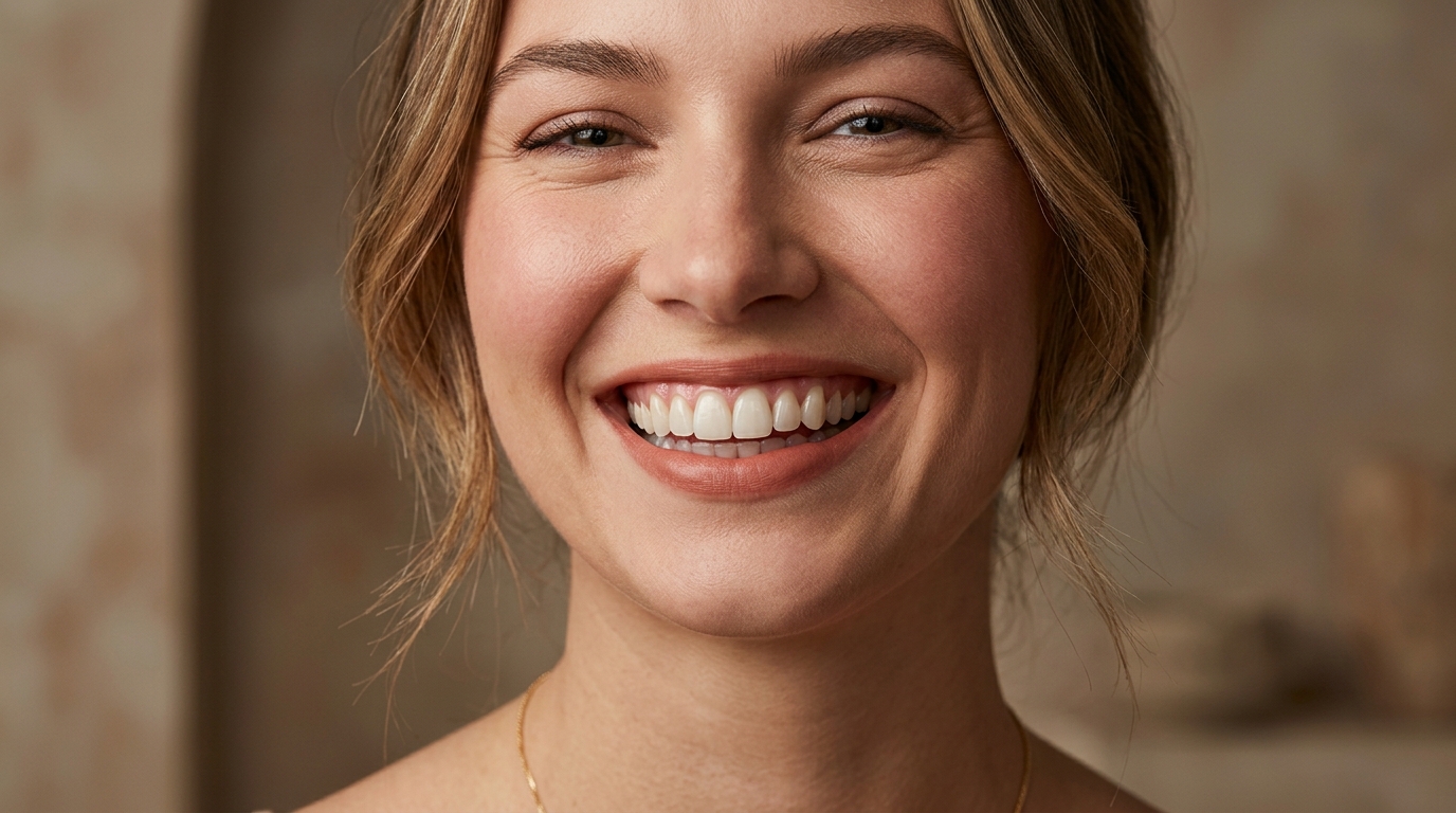 Dentist happy patient smile